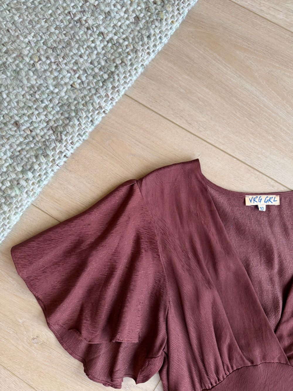 Verge Girl Brown Maxi Dress